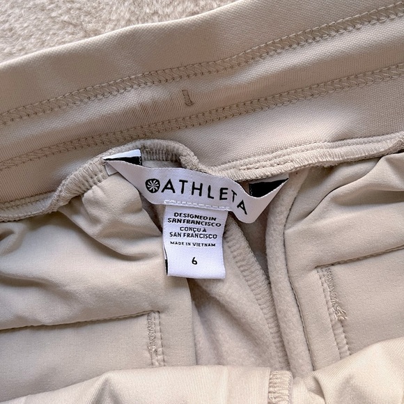 NWT Athleta Apres Ski Down Jogger Abalone Size 6 - Picture 13 of 14